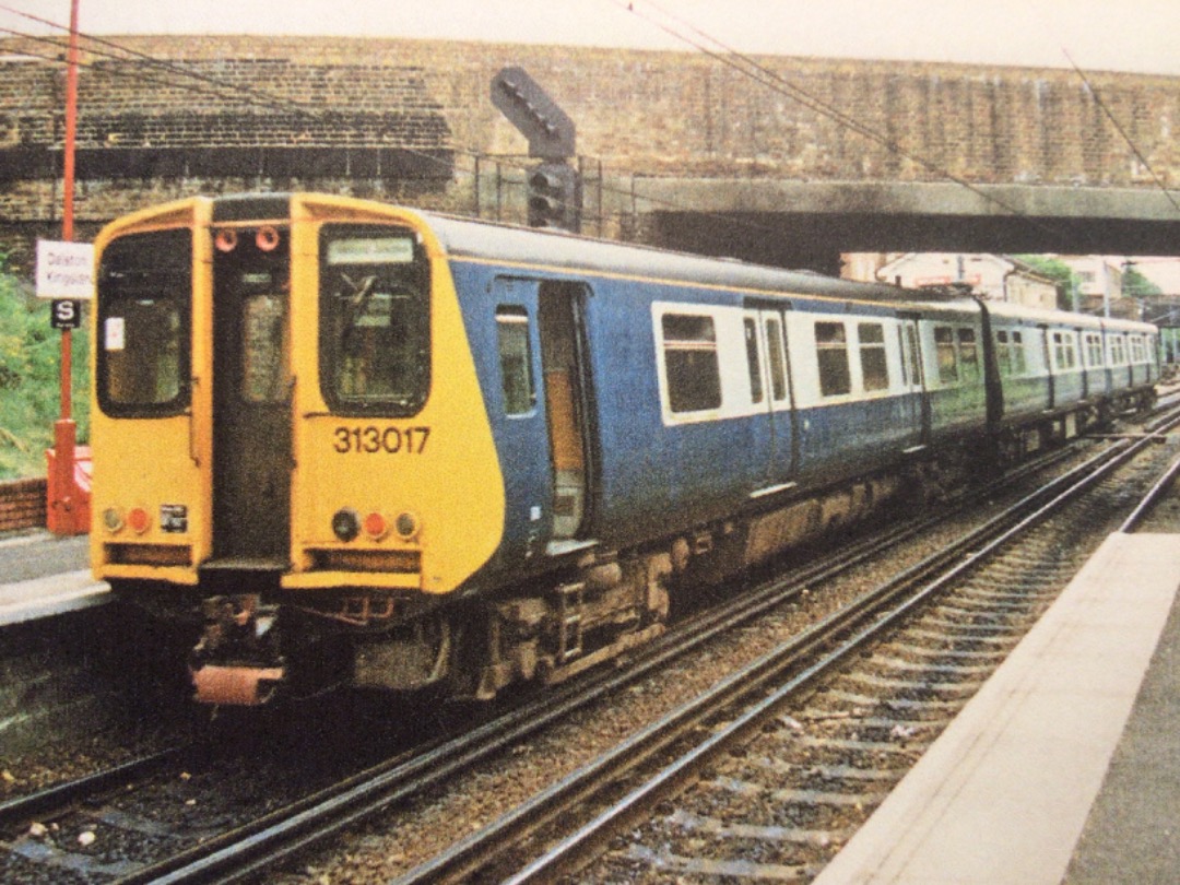 Alex Coomber on Train Siding: A Class 313 25 KV AC/750 Volt DC Third Rail a dual voltage unit built at York in 1967-77. These units were the first of the
second...