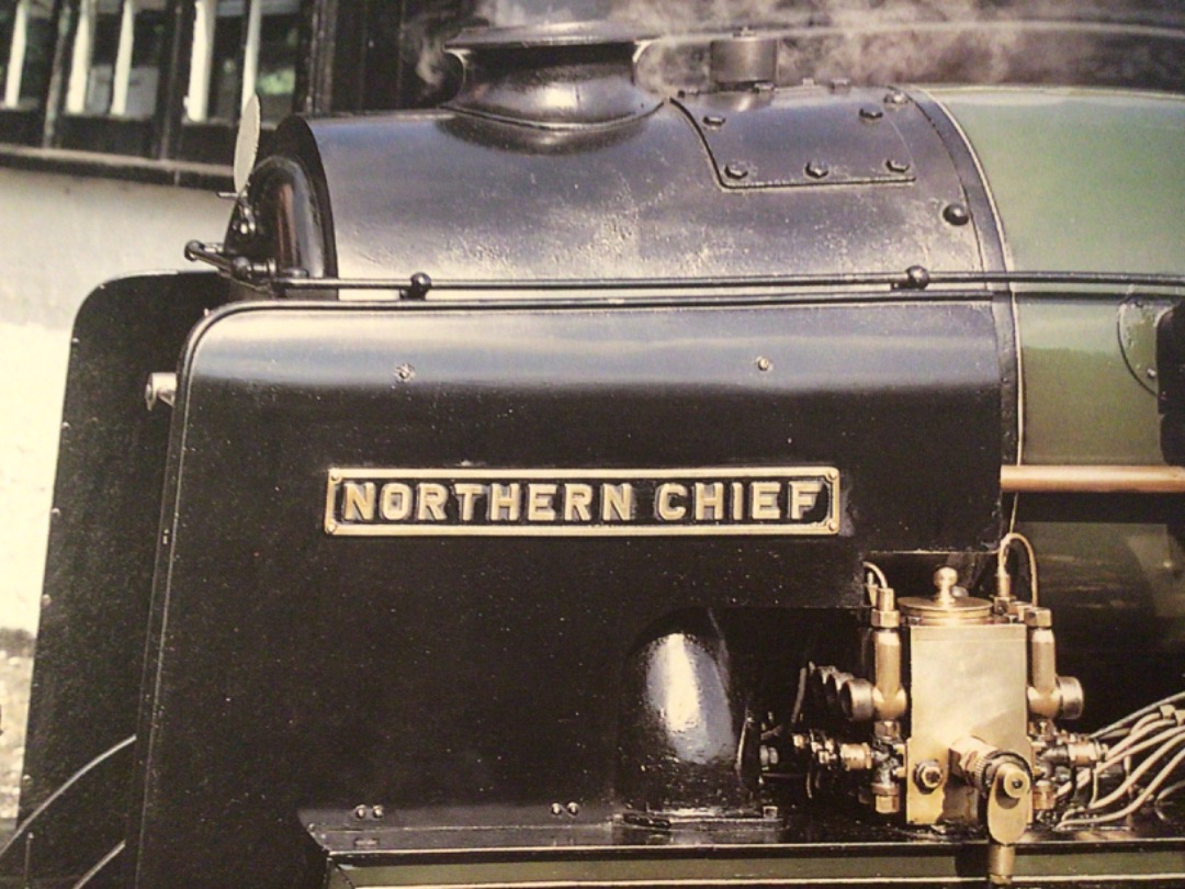 Alex Coomber on Train Siding: No. 2 Northern Chief had the distinction of hauling the opening train driven by the Duke of York with Gresley sitting on the
tender on...