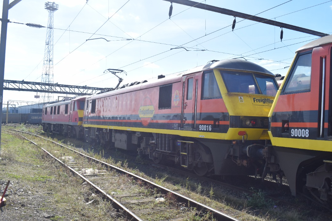 Hardley Distant on Train Siding: On Saturday 14th September 2024, I was lucky enough to be part of a tour of Crewe Basford Hall Yard courtesy of the Intercity
Railway...