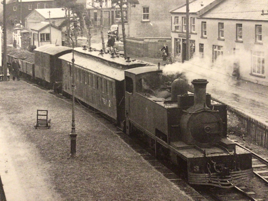 Alex Coomber on Train Siding: The epitome of the Irish Narrow Gauge Mixed Train. An ex Tralee & Dingle Railway 2-6-0 tank No. 3T arrives at Ballinamore
Junction from...