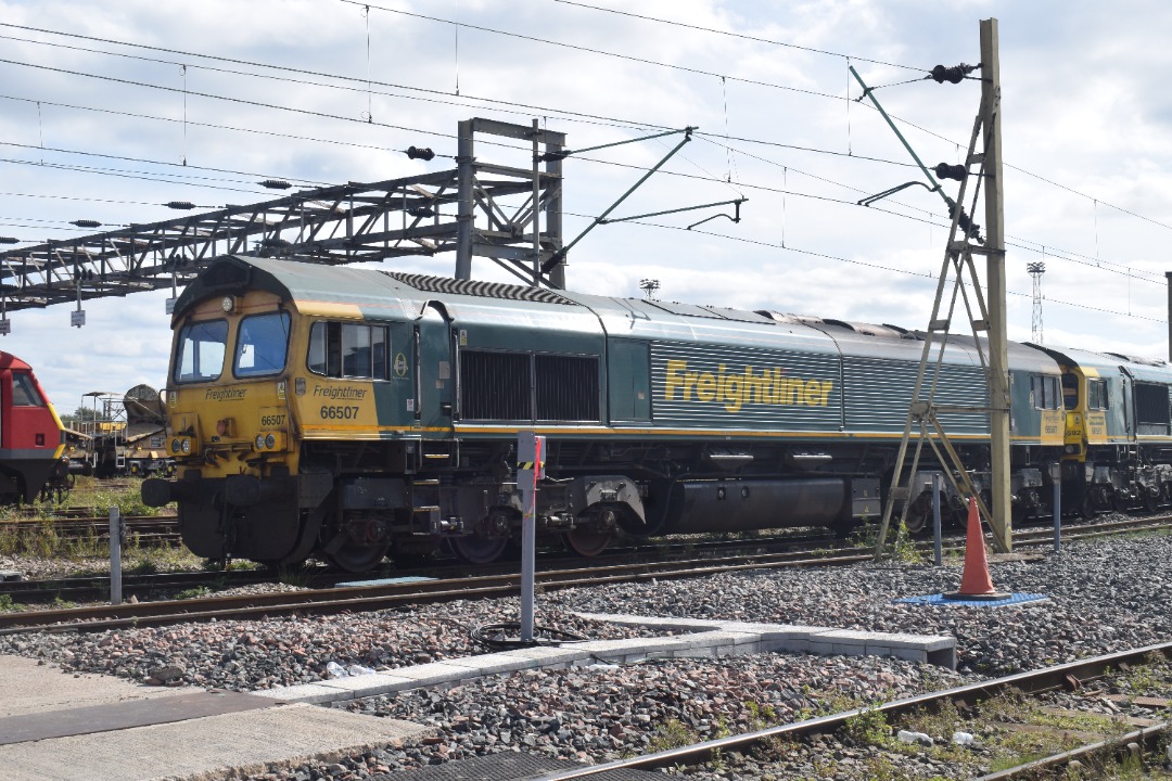 Hardley Distant on Train Siding: On Saturday 14th September 2024, I was lucky enough to be part of a tour of Crewe Basford Hall Yard courtesy of the Intercity
Railway...