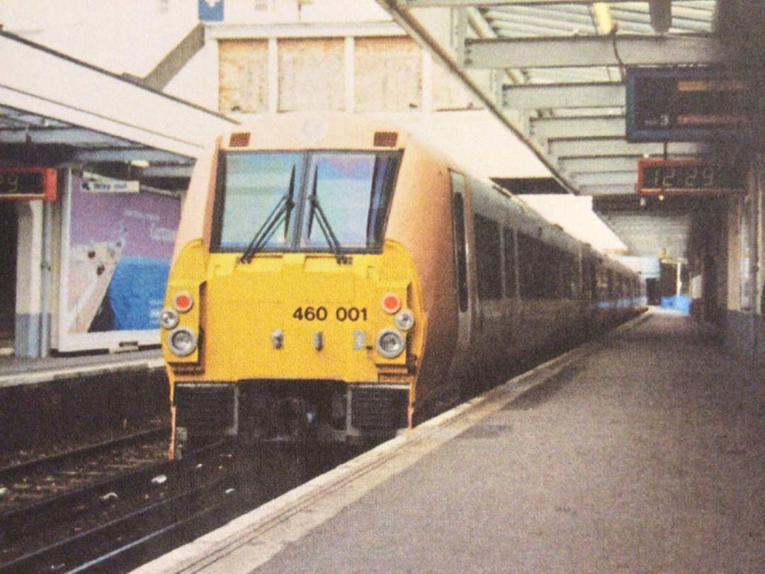 Alex Coomber on Train Siding: A Class 460 8GAT. 8 units were built in 1999-2001 exclusively for the Gatwick Express Service until they were withdrawn in 2012.
They...