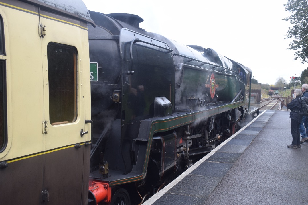 Hardley Distant on Train Siding: HERITAGE: On Tuesday 29th October I took a trip down to Gloucestershire to visit the Gloucestershire & Warwickshire
Railway.