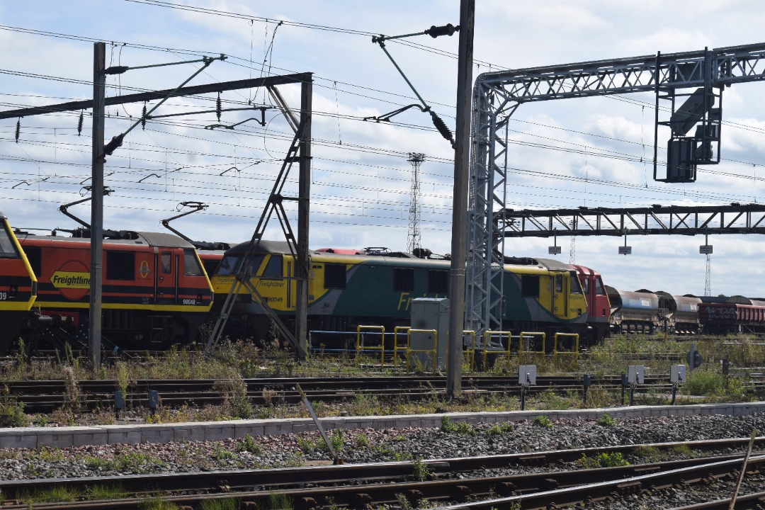 Hardley Distant on Train Siding: On Saturday 14th September 2024, I was lucky enough to be part of a tour of Crewe Basford Hall Yard courtesy of the Intercity
Railway...