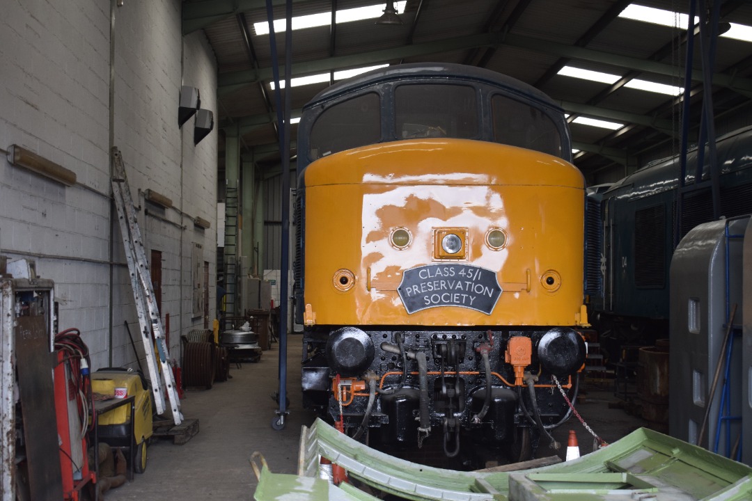 Hardley Distant on Train Siding: HERITAGE: On Saturday 27th April 2024 I visited the Midland Railway Centre where I parked at Butterley Station and took a trip
on...