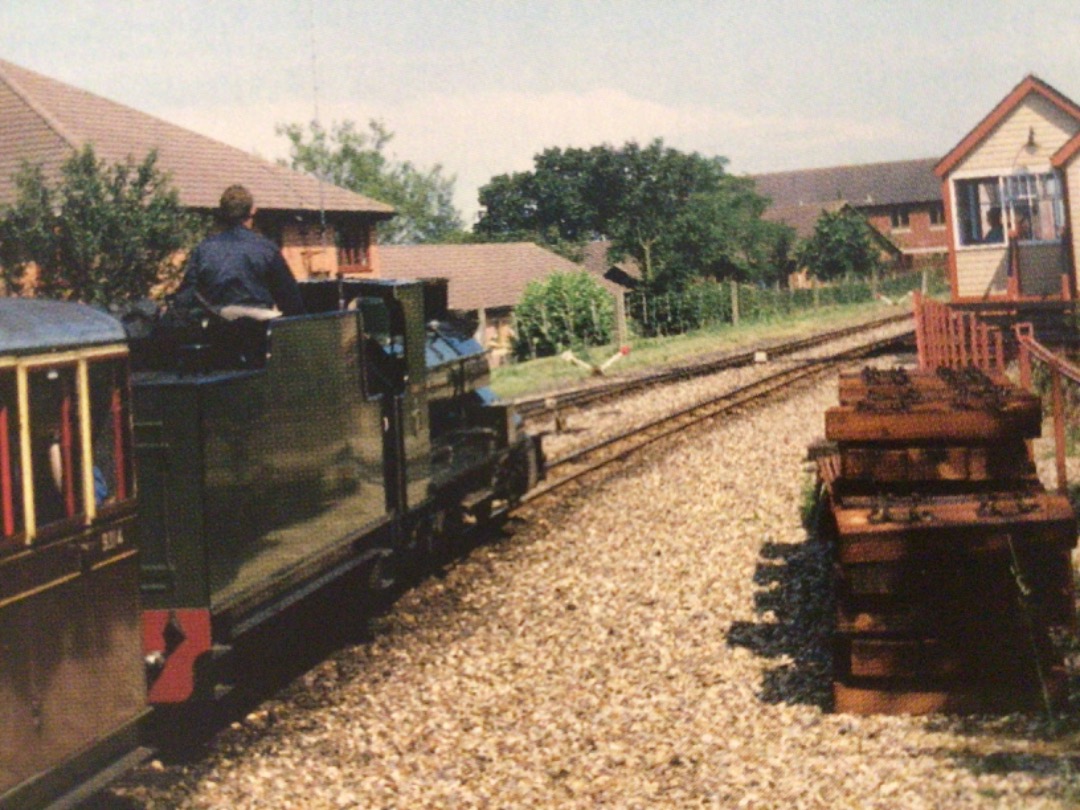 Alex Coomber on Train Siding: Based on the Indian Railways. A ZB Class 2-6-2 Spitfire prepares to leave Aylsham Station with a train for Wroxham on the 15in
Gauge Bure...