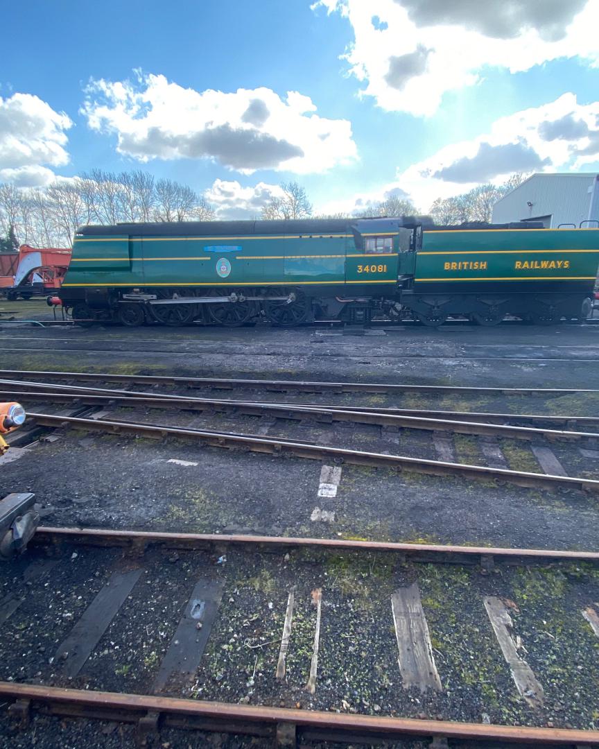 Christopher Middleton on Train Siding: A few at the Nene Valley Railway on 6/3/2020 when I attended the Western goods driver experience and there a few of me
next to...