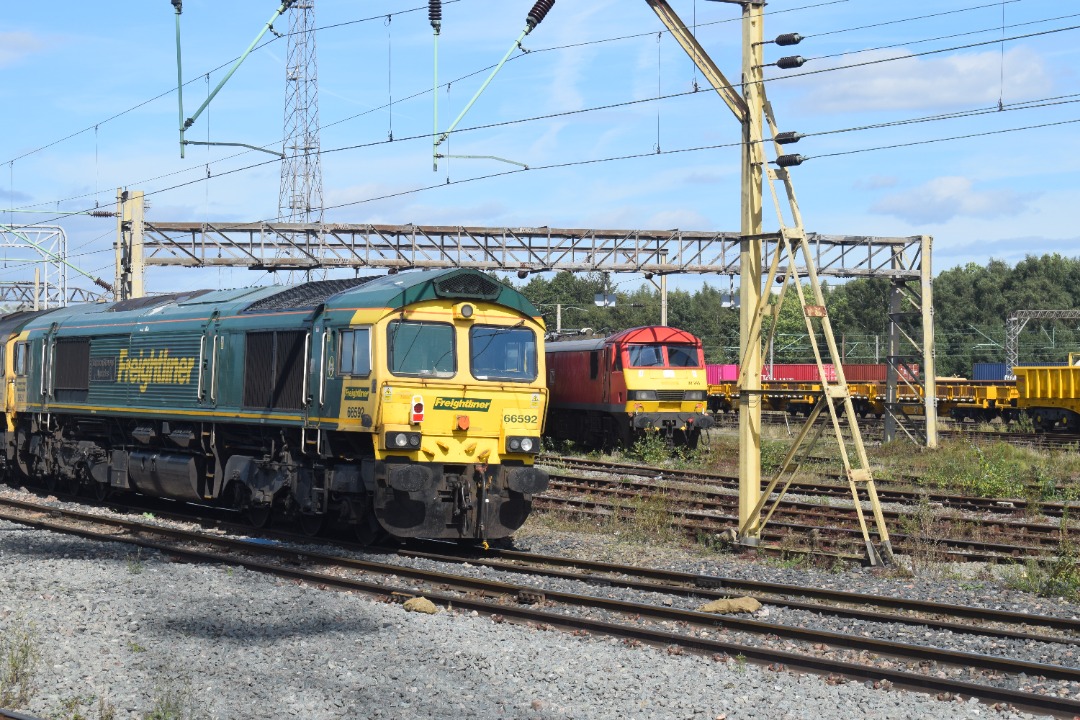 Hardley Distant on Train Siding: On Saturday 14th September 2024, I was lucky enough to be part of a tour of Crewe Basford Hall Yard courtesy of the Intercity
Railway...