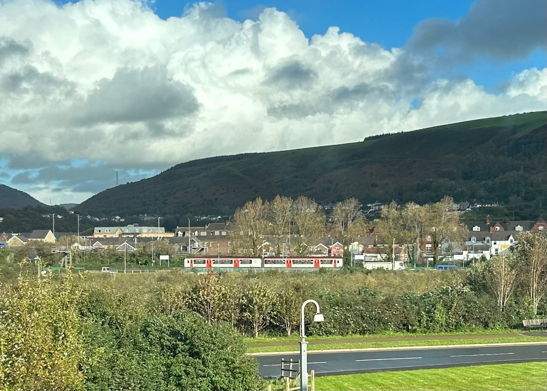Iain Alba on Train Siding: One of the benefits of being in this public building is being able to see trains pass through Port Talbot Parkway with some fabulous
Welsh...