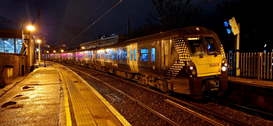 Guard_Amos on Train Siding: An array of Scotrail unit featuring traction built by Hitachi, BREL, Alstom, Metcam and Leyland (17th December 2024)