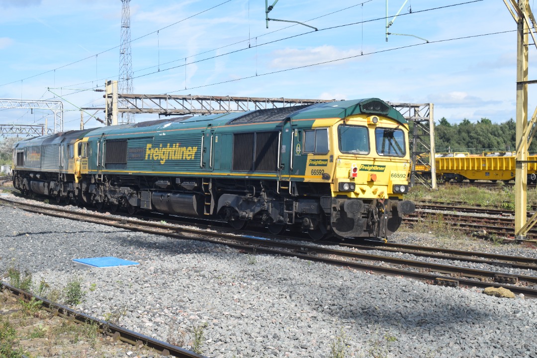 Hardley Distant on Train Siding: On Saturday 14th September 2024, I was lucky enough to be part of a tour of Crewe Basford Hall Yard courtesy of the Intercity
Railway...