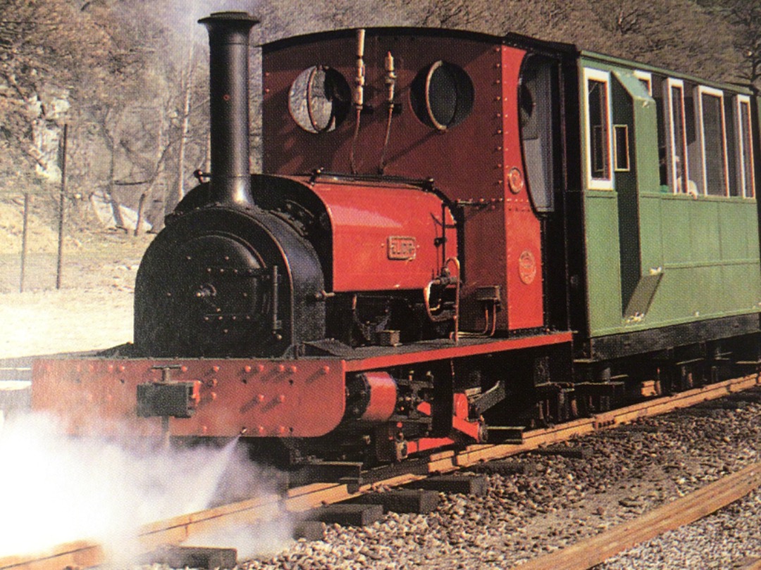 Alex Coomber on Train Siding: Built by Hunslet in 1889 and bought by the Bala Lake in 1969. 0-4-0 saddle tank Elidir was delivered to Dinorwic Quarry as Enid
after the...