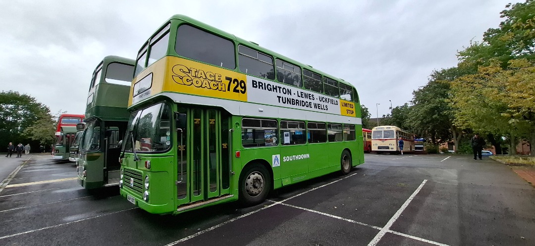 Meridian Railways on Train Siding: Quick visit to Buckshaw Parkway, whilst riding a Southdown bus that I havent ridden since the 1980s