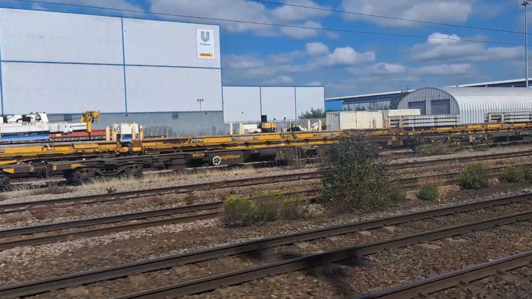 Isaac on Train Siding: Kirow KRC1200UK Heavy Duty Diesel Hydraulic Crane - (DRK81613) outside of Doncaster on 17th August 2023