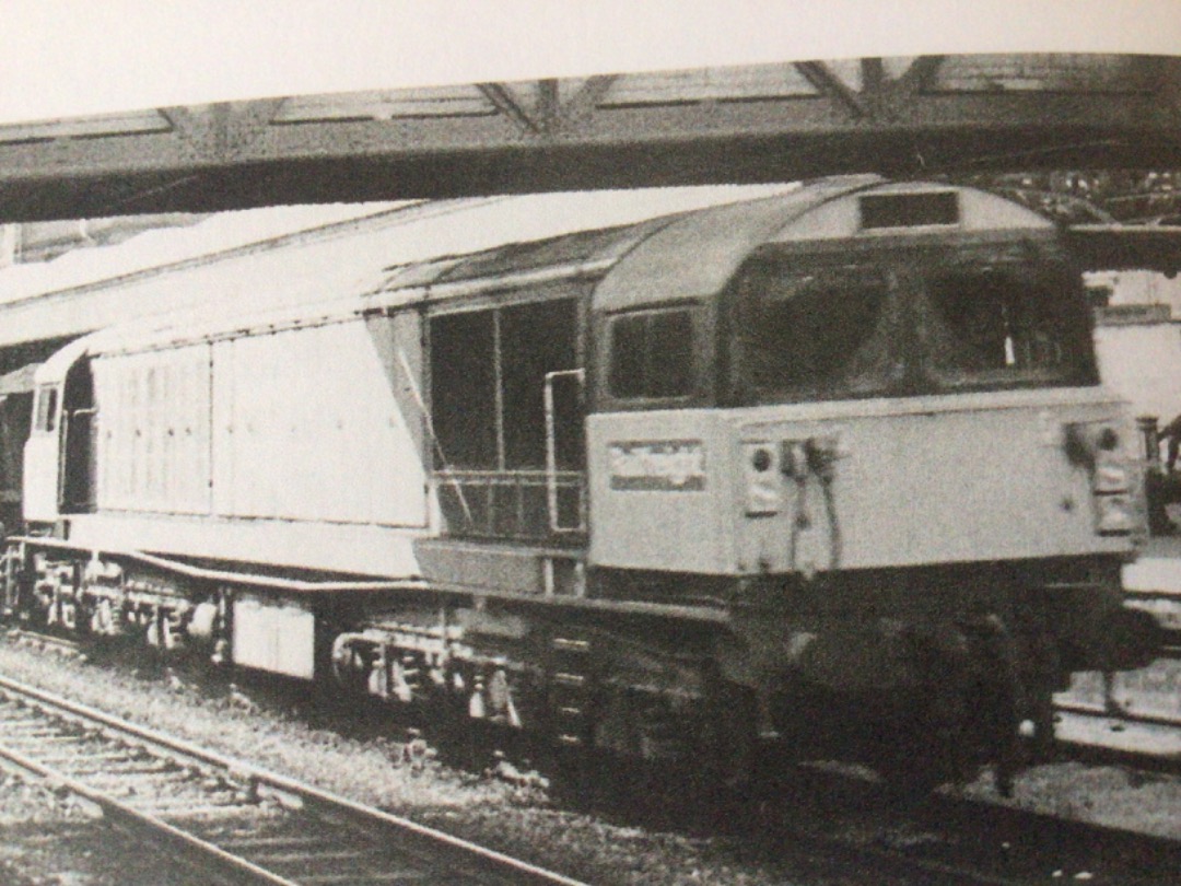 Alex Coomber on Train Siding: A Class 58 No. 58027 Co Co Diesel Electric 3300 hp. This was a low cost easily Maintained freight locomotive for the predicted
growing...