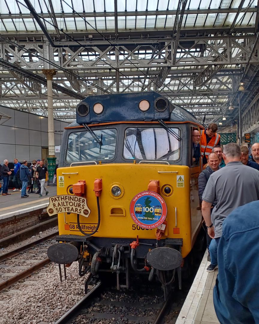 Trainnut on Train Siding: #photo #train #diesel #electric #depot #station 50007, 43037, D1924 ,43046, 40012, 91120 all at Crewe