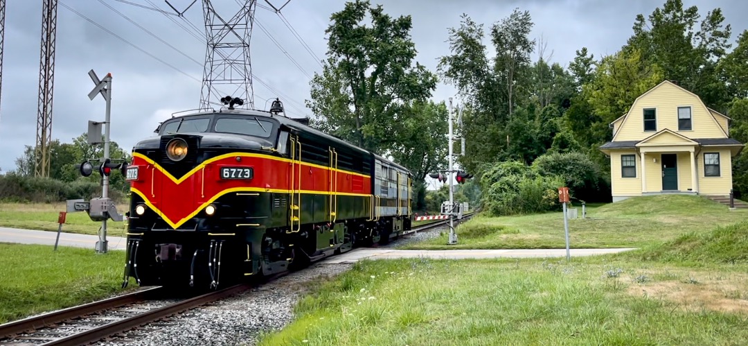 Ravenna Railfan 4070 on Train Siding: On August 2, 2024 Cuyahoga Valley Scenic Railroad would test run FPA-4 # 6773 acquired from Grand Canyon on June 23. This
would...