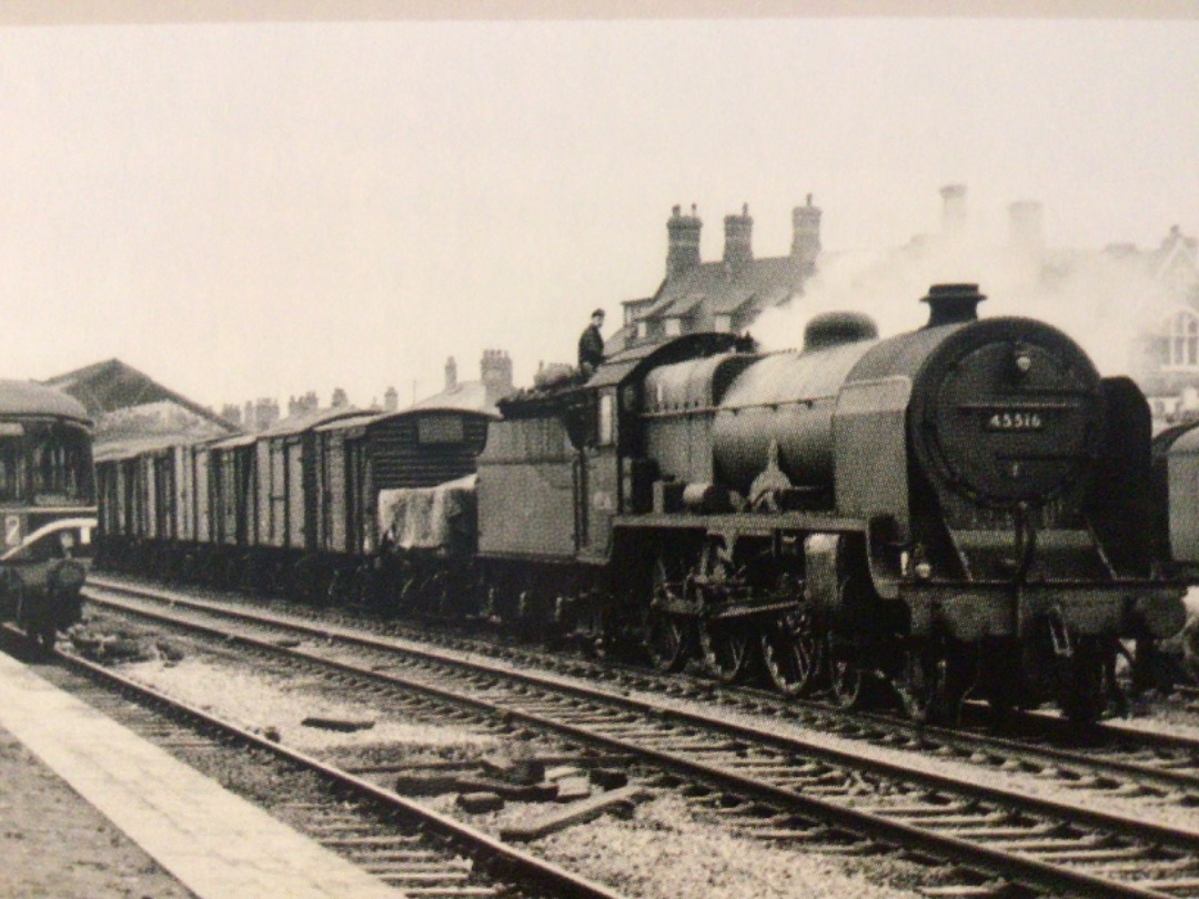 Alex Coomber on Train Siding: With modernisation of the station proceeding at a snails pace. An ex LMS unrebuilt Patriot Class 4-6-0 No. 45516 The Bedfordshire
and...