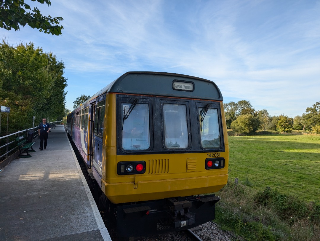 Wymondham abbey station on Train Siding: Last DMU Wednesday of 2024 is tomorrow (September 25th) with 4 round trips with 142061 on the green timetable. The
booking...