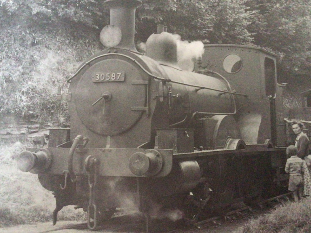 Alex Coomber on Train Siding: The China Clay Workings on the Wenford Bridge Branch were the last haunt of Beattie 2-4-0 well tanks. Like. No. 30587 is seen here
at...