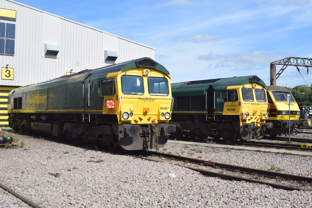 Hardley Distant on Train Siding: On Saturday 14th September 2024, I was lucky enough to be part of a tour of Crewe Basford Hall Yard courtesy of the Intercity
Railway...