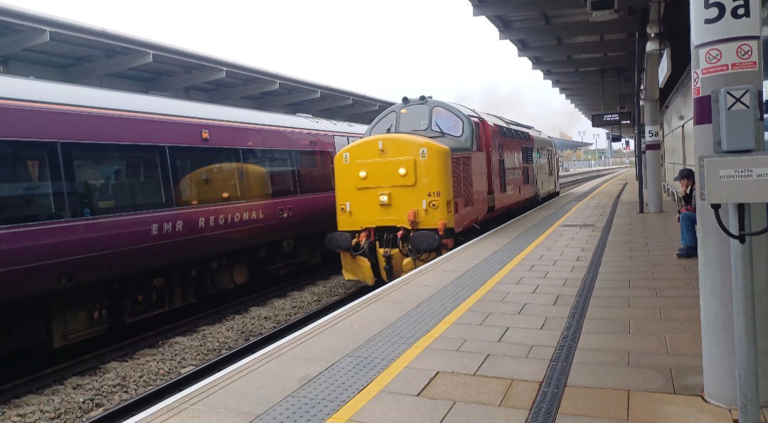 Elijahs transport on Train Siding: Yesterday had a great day out on the trains! First I got an Ex London midland EMR 170 (170505) from Newark castle to
Nottingham,...