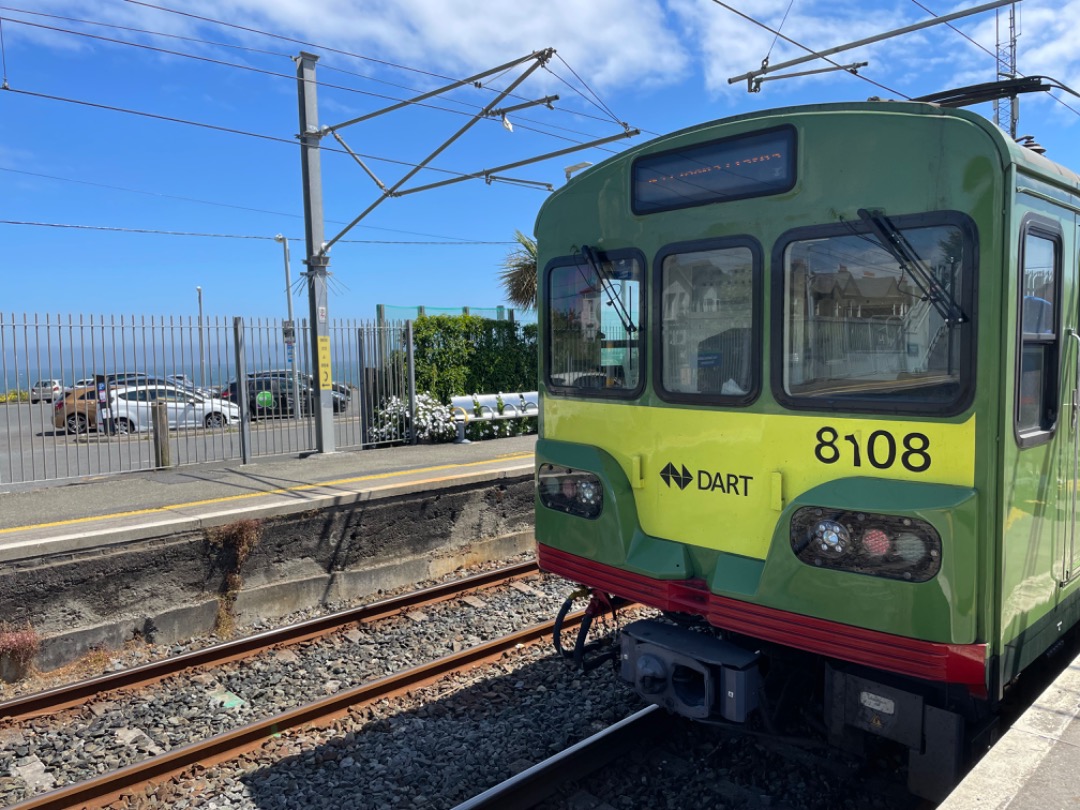 Andrea Worringer on Train Siding: Finally managed to get back on some trains after a long time with a few trips on the Dublin Dart