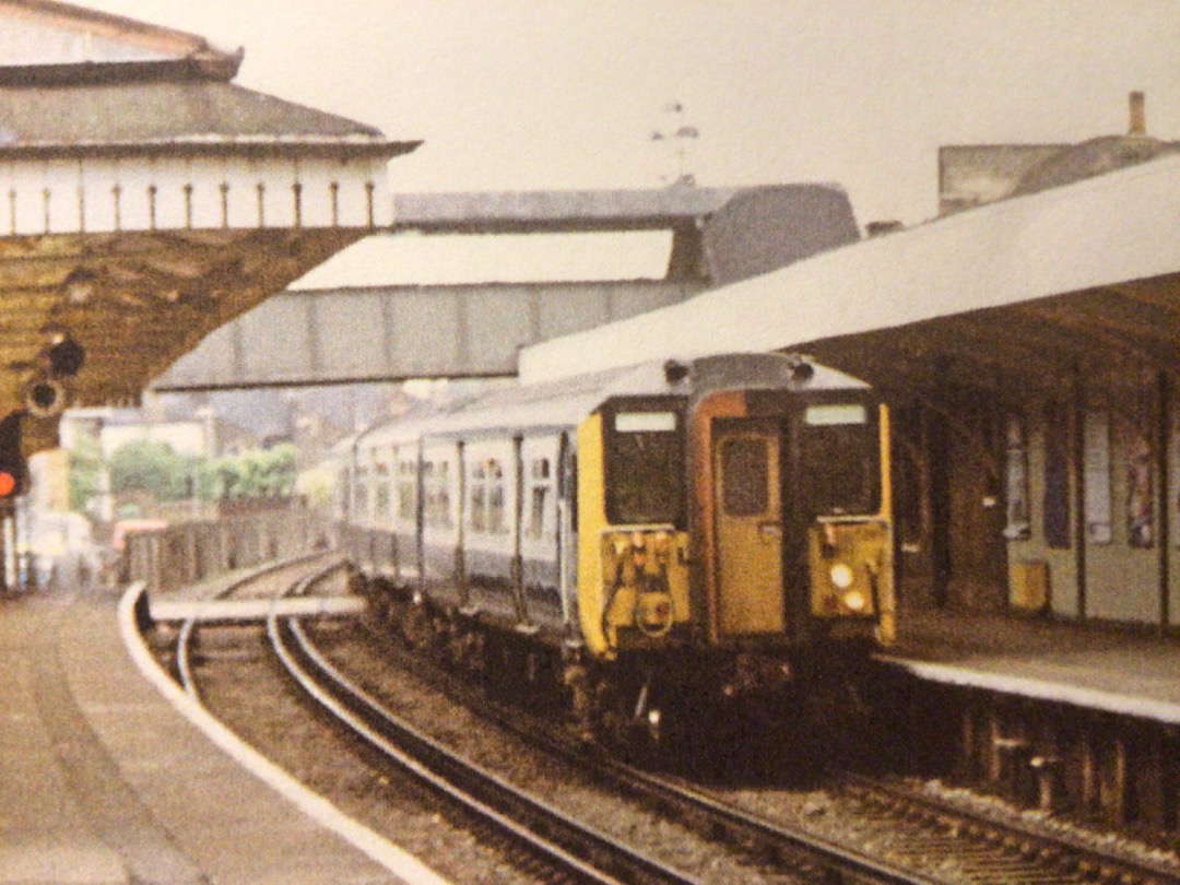 Alex Coomber on Train Siding: A Class 455/7-9 750 Volt DC Third Rail. These units were built at York for the Southern Region third rail network in the early to
mid...