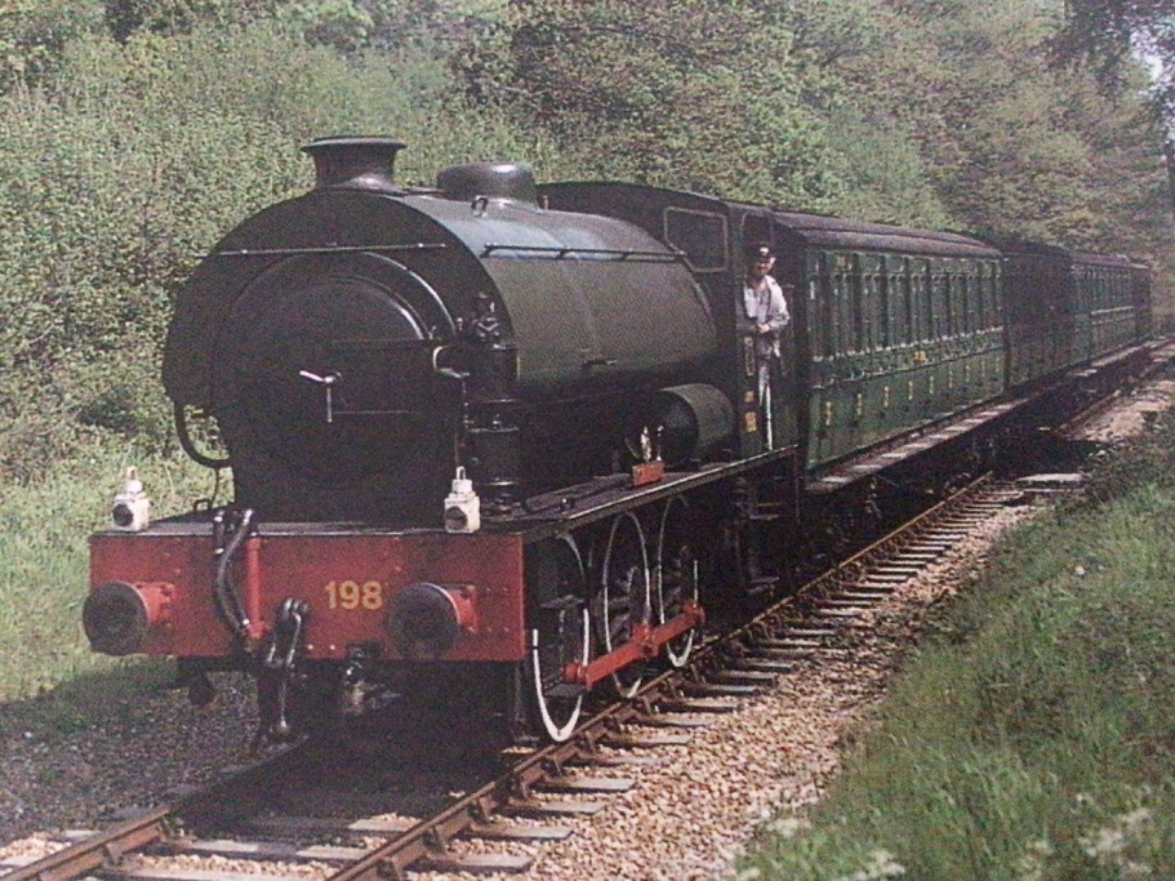 Alex Coomber on Train Siding: A Hunslet Austerity 0-6-0 Saddle tank No. 198 Royal Engineer nears journeys end at Wootton. This class of engine was produced in
large...