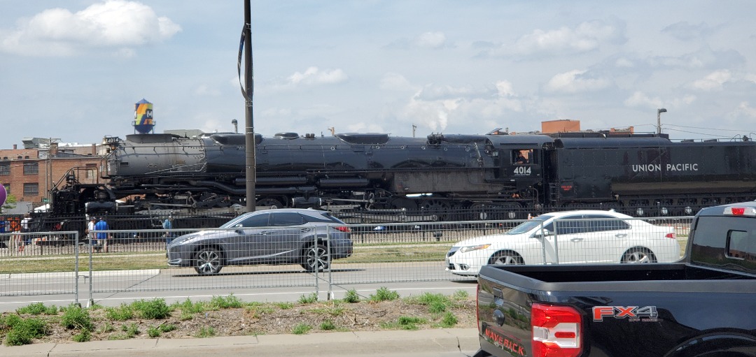 Walker Petersen on Train Siding: Got the absolute blessing of seeing the one and only Big Boy UP 4014 at the College Baseball World Series. It was incredible to
see...