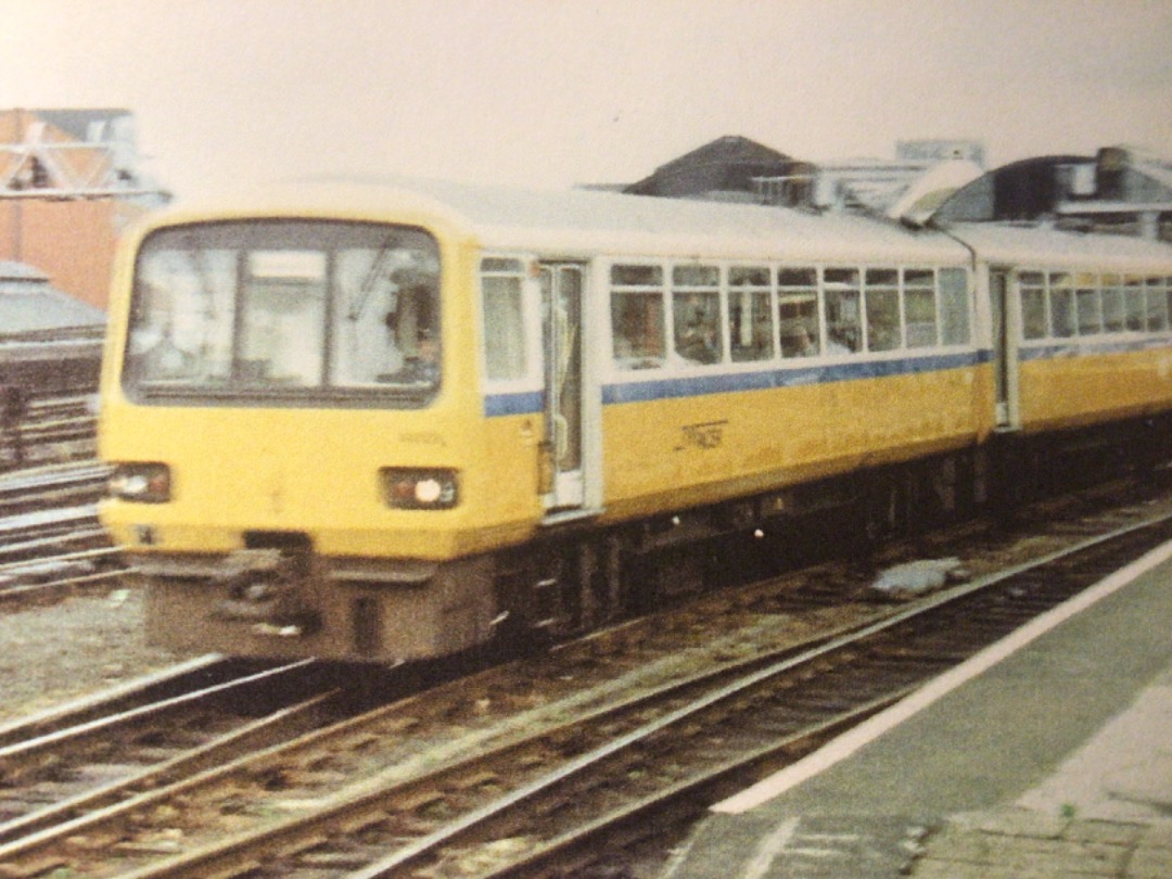 Alex Coomber on Train Siding: A Class 143 Pacer. No. 143025. Built between 1985 and 1986. The body of the Class 143 Pacer is clearly based upon a bus design.
After...