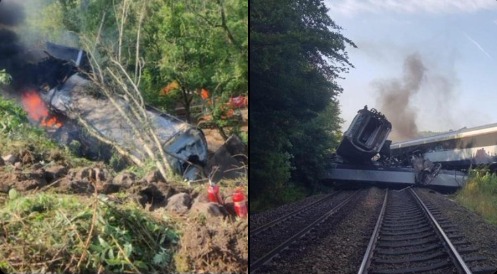 Jess Clark on Train Siding: 43030 43140 in stonehaven derailment. 2 dead, driver dead. Praying to people that have been in the crash. As a HST lover this breaks
my...