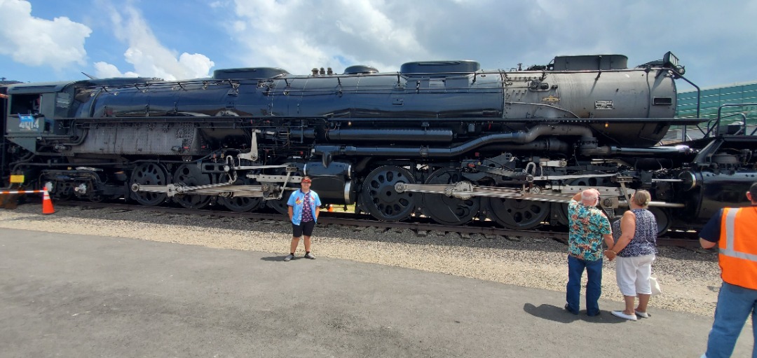 Walker Petersen on Train Siding: Got the absolute blessing of seeing the one and only Big Boy UP 4014 at the College Baseball World Series. It was incredible to
see...