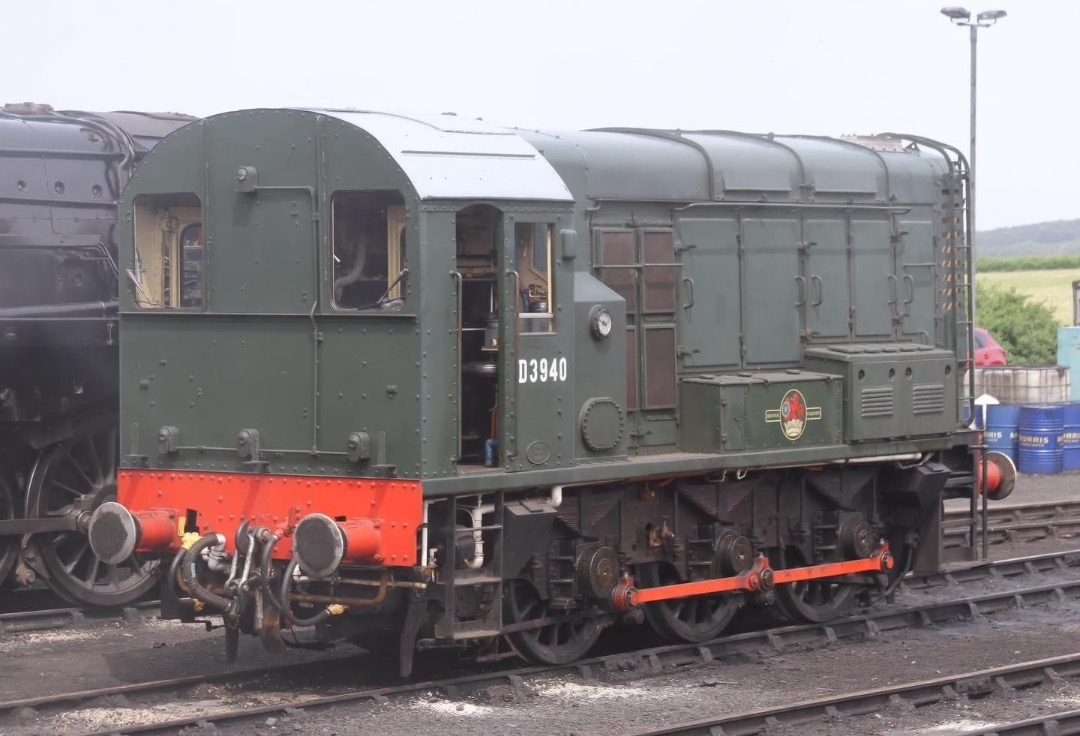 Inter City Railway Society on Train Siding: Preserved Class 08 D3940 (08772) at Weybourne on the North Norfolk Railway on the 11th of June 2016