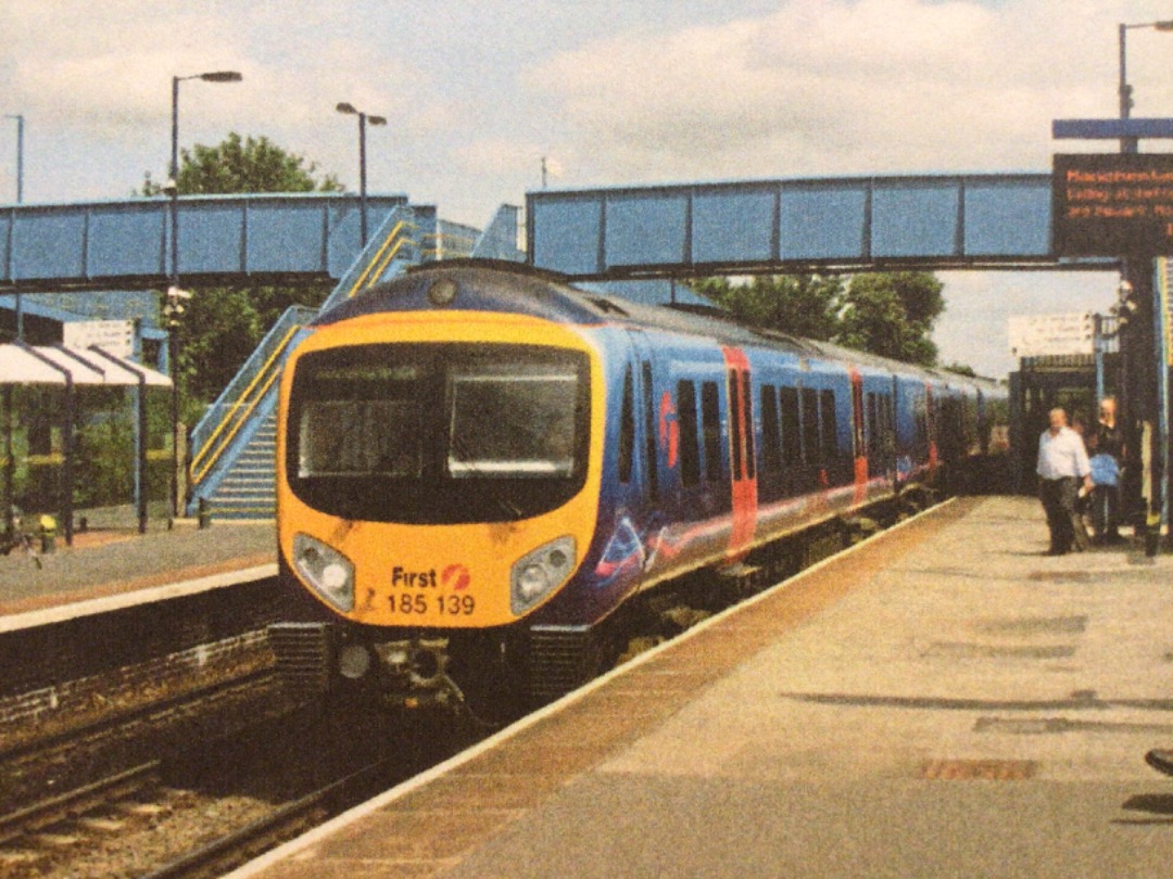 Alex Coomber on Train Siding: A Class 185 Desiro. These 100 MPH units were built by Siemens at Krefeld for the First Trans Pennine Express franchise. No. 185139
forms...