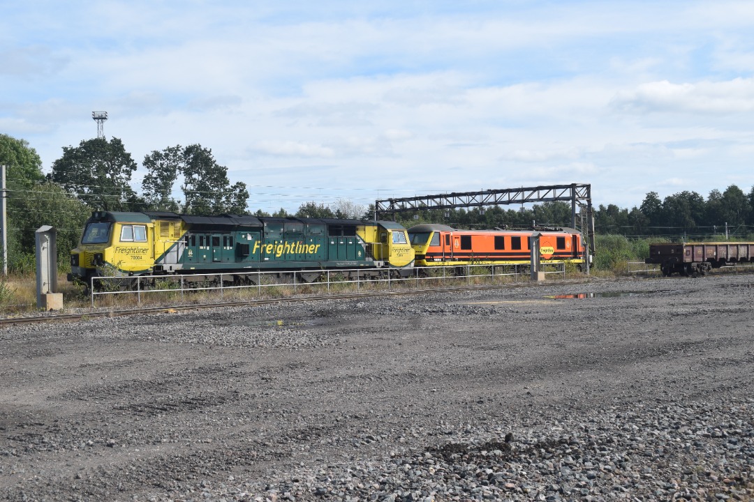 Hardley Distant on Train Siding: On Saturday 14th September 2024, I was lucky enough to be part of a tour of Crewe Basford Hall Yard courtesy of the Intercity
Railway...