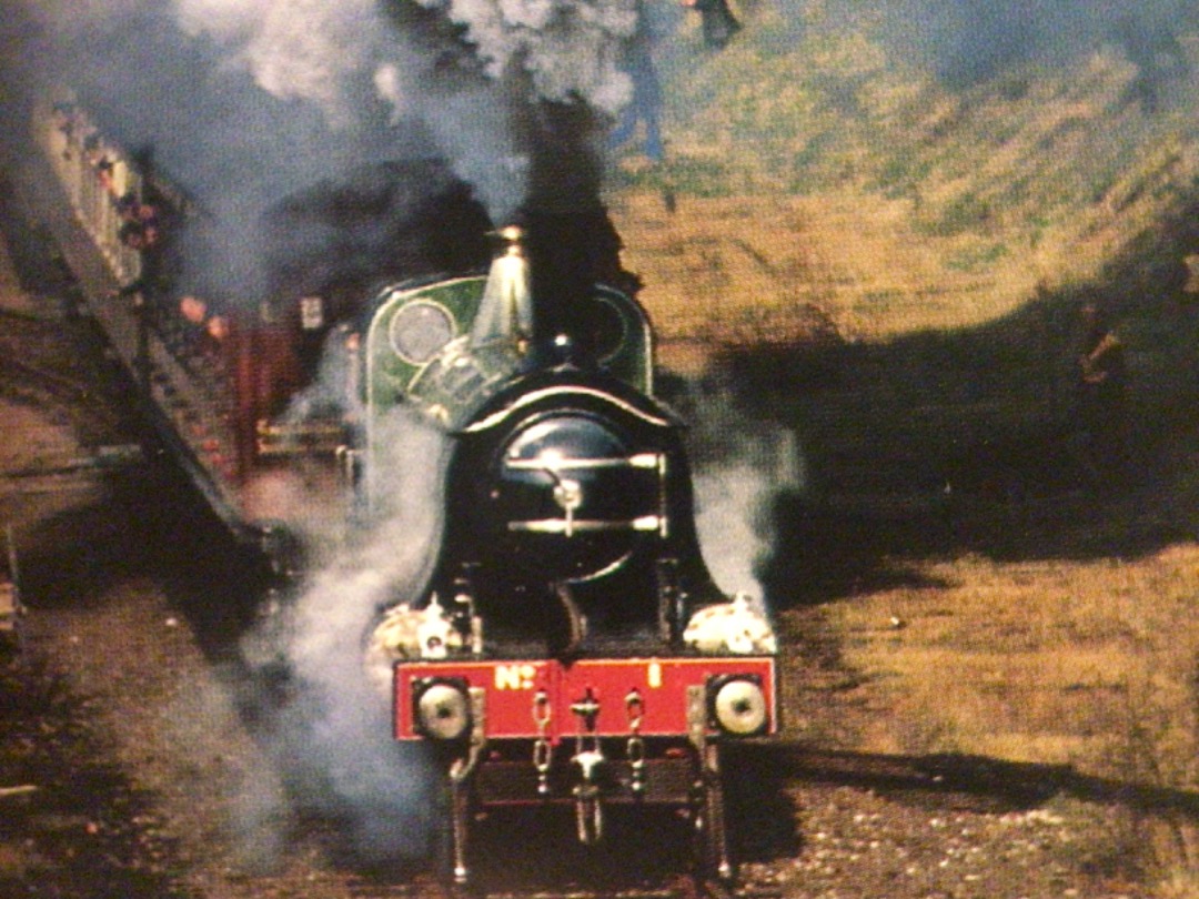 Alex Coomber on Train Siding: On loan from the National Railway Museum. The famous Great Northern Railway Stirling Single 4-2-2 No. 1 makes a departs from
Loughborough...