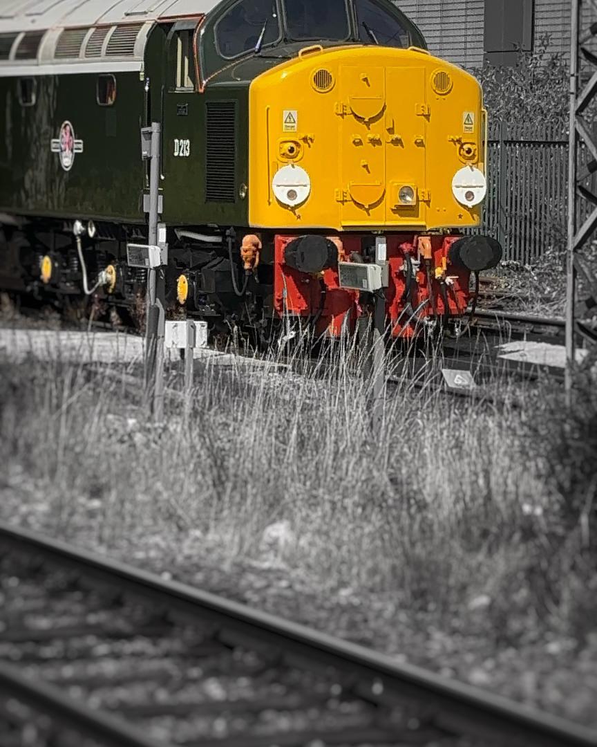 Smith Trainspots on Train Siding: 40013 "Andania" at Preston Railway Station running the North West wanderer Railtour in the 10th of August 2024