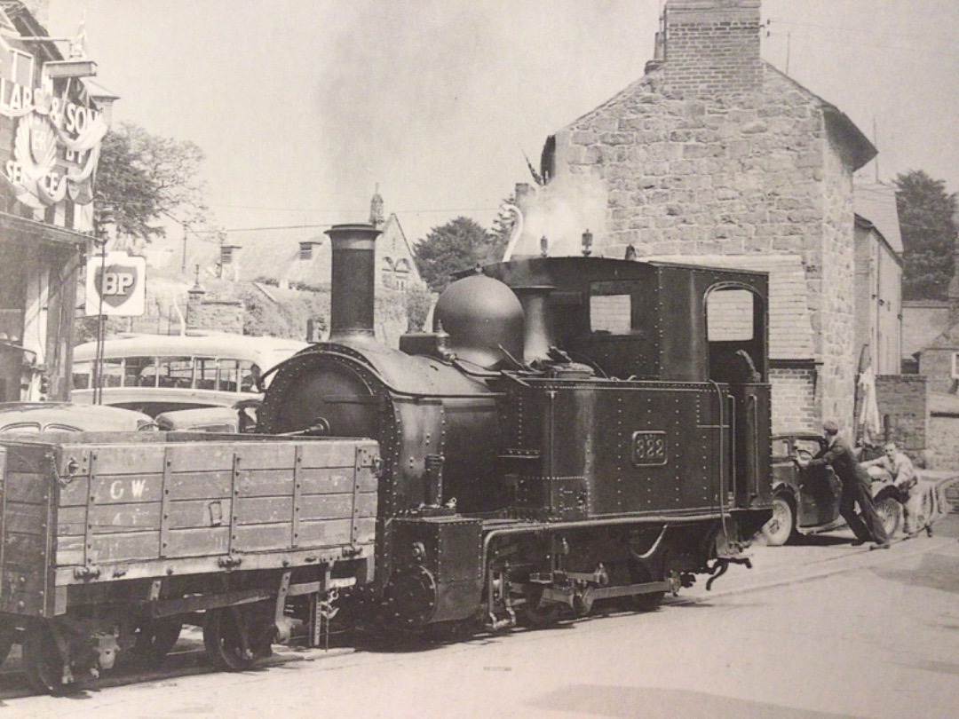 Alex Coomber on Train Siding: In 1953. Traffic in Welshpool is interrupted by a 0-6-0 tank. No. 822 as it threads through the streets. Common on the Continent
such...