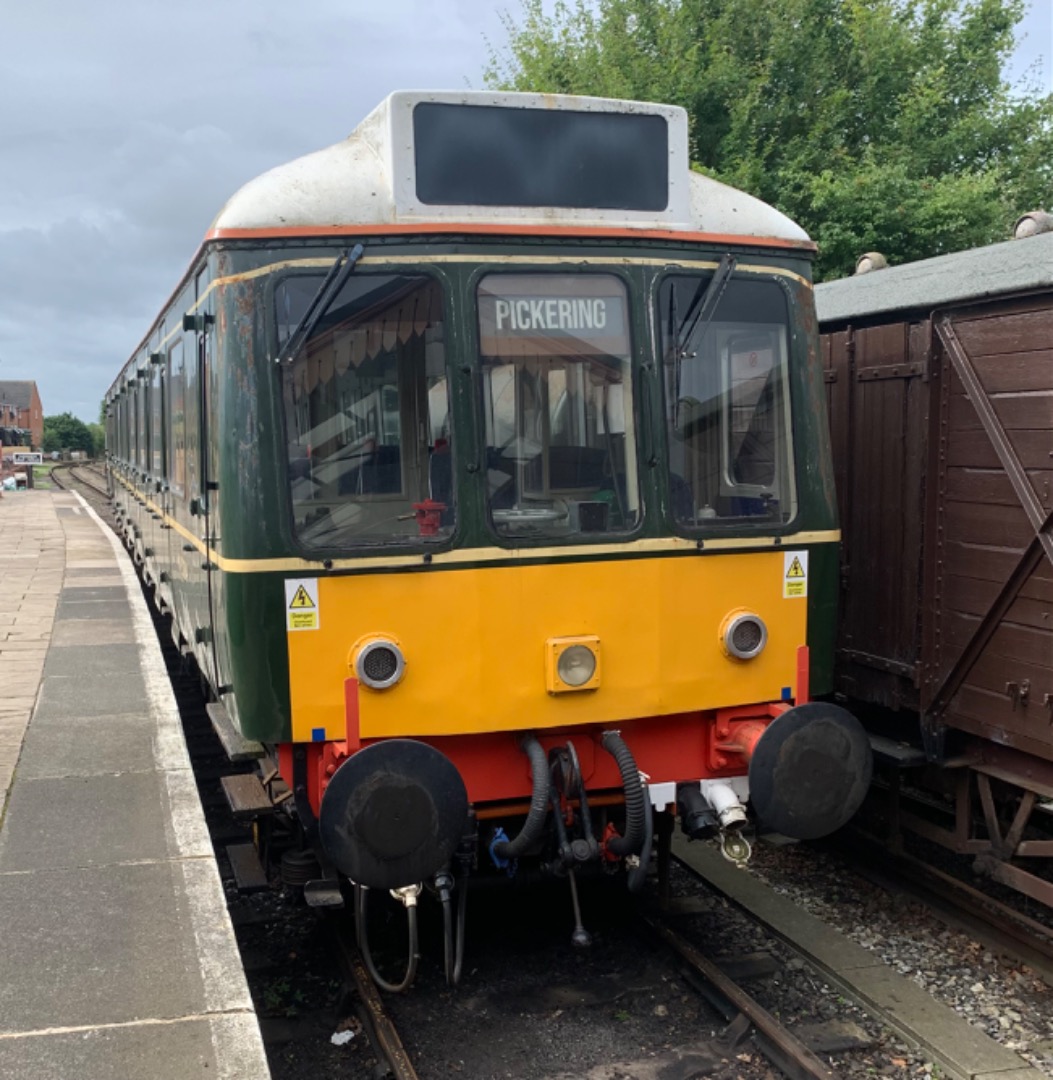 Mark Lewis on Train Siding: The on-loan railbus at Cholsey & Wallingford railway. Is it wrong to use the word "adorable" about a dmu??