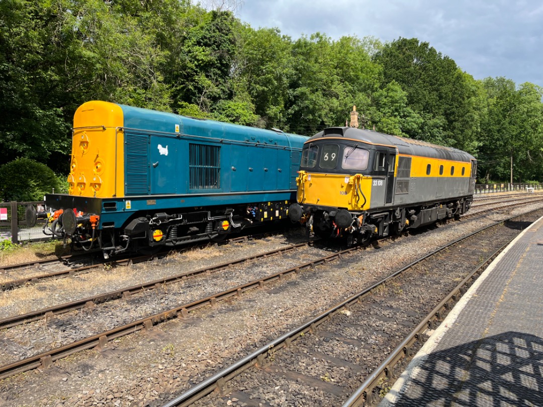 RodRail on Train Siding: It's #Highley likely that I've been on the #SevernValleyRailway #SVR #heritage classes #chopper #20 #33 #DMU #108 #SignalBox