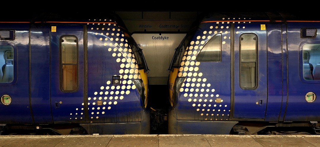 Guard_Amos on Train Siding: An array of Scotrail unit featuring traction built by Hitachi, BREL, Alstom, Metcam and Leyland (17th December 2024)