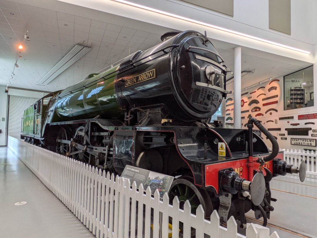 Ryan Watson on Train Siding: Doncaster Danum Gallery, Library & Museum; Gresley V2 4771 'Green Arrow' and Ivatt Atlantic 251.