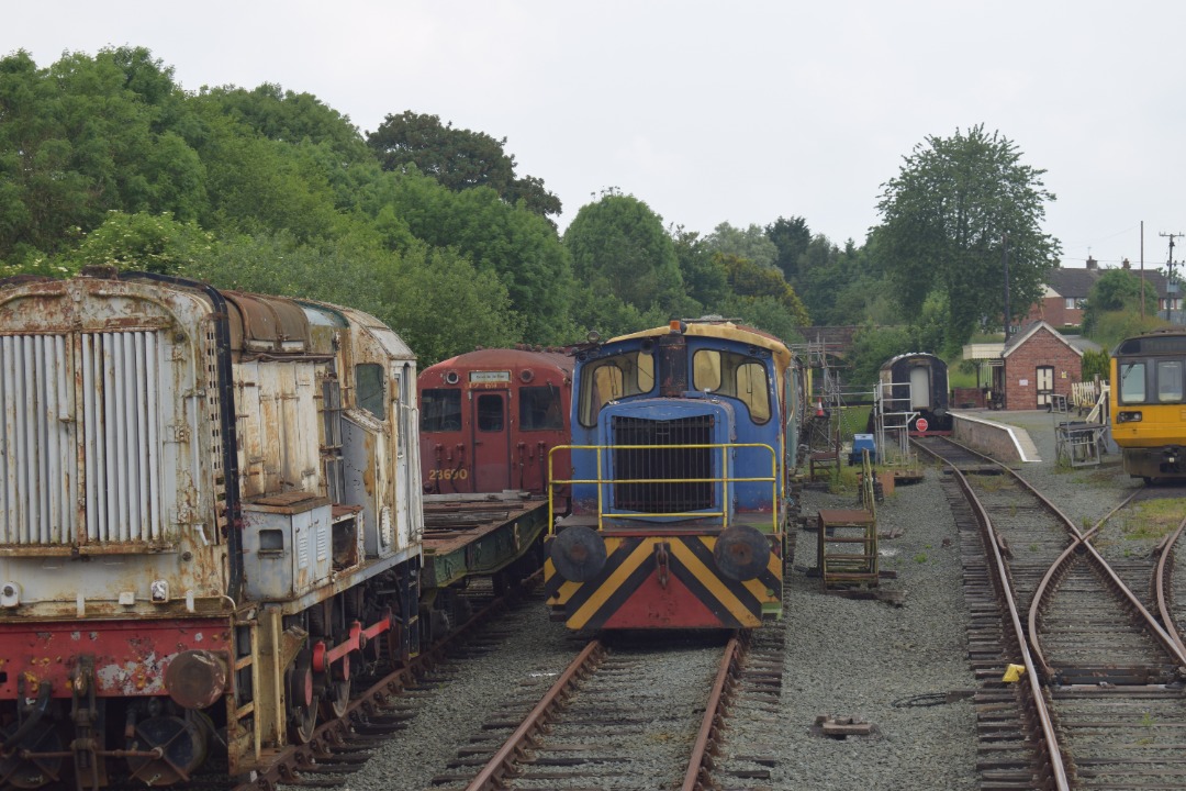 Hardley Distant on Train Siding: HERITAGE: On Saturday 1st June I visited the Southern section of the Cambrian Heritage Railways which does not run trains all
that often.