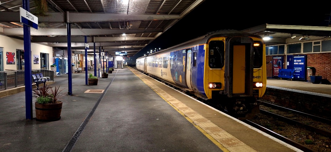 Guard_Amos on Train Siding: The latest helping of pictures come from Barrow, Lancaster, Preston and Morecambe (6/7th November 2024)