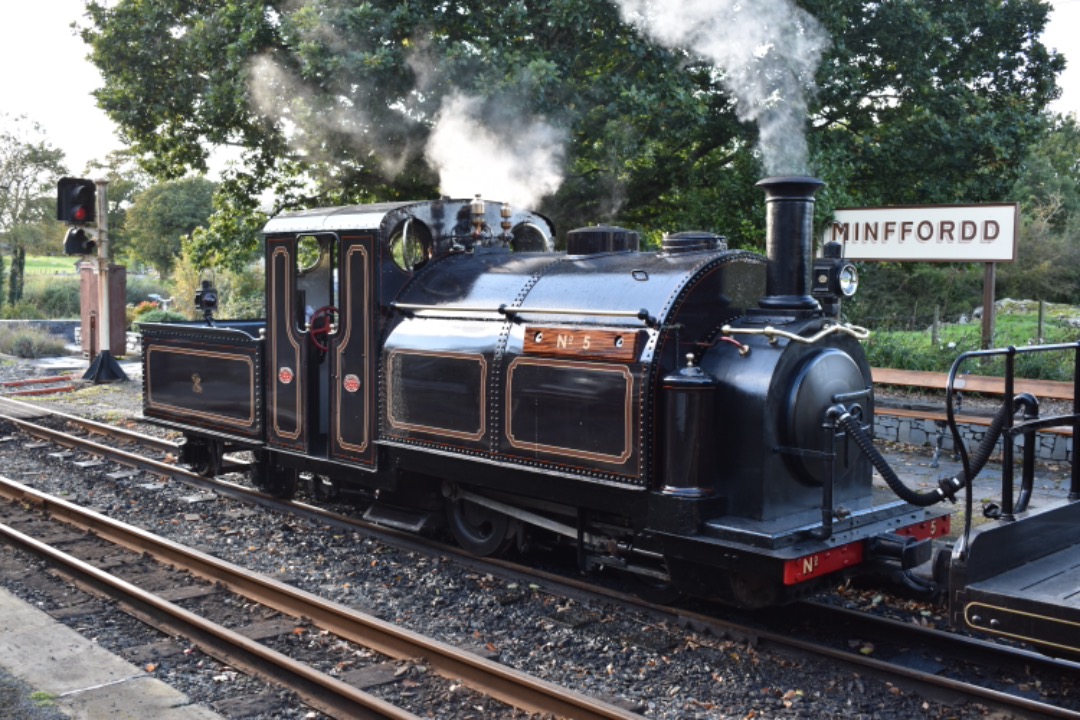 Mark on Train Siding: After a long summer with no trains, it was great to be able to go to the Ffestiniog Bygones Weekend