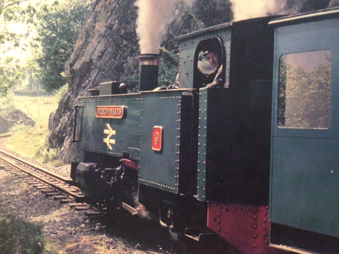 Alex Coomber on Train Siding: The 3 2-6-2 tanks of the Vale of Rheidol Railway were the last steam locomotives to be operated by British Rail. No. 9 Prince of
Wales...