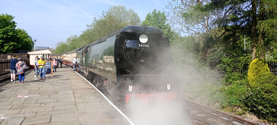 Hardley Distant on Train Siding: HERITAGE: On Saturday 11th May 2024 I visited the East Lancashire Railway beginning my day at Bury Bolton Street after arriving
by Tram.