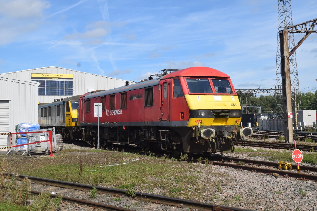 Hardley Distant on Train Siding: On Saturday 14th September 2024, I was lucky enough to be part of a tour of Crewe Basford Hall Yard courtesy of the Intercity
Railway...