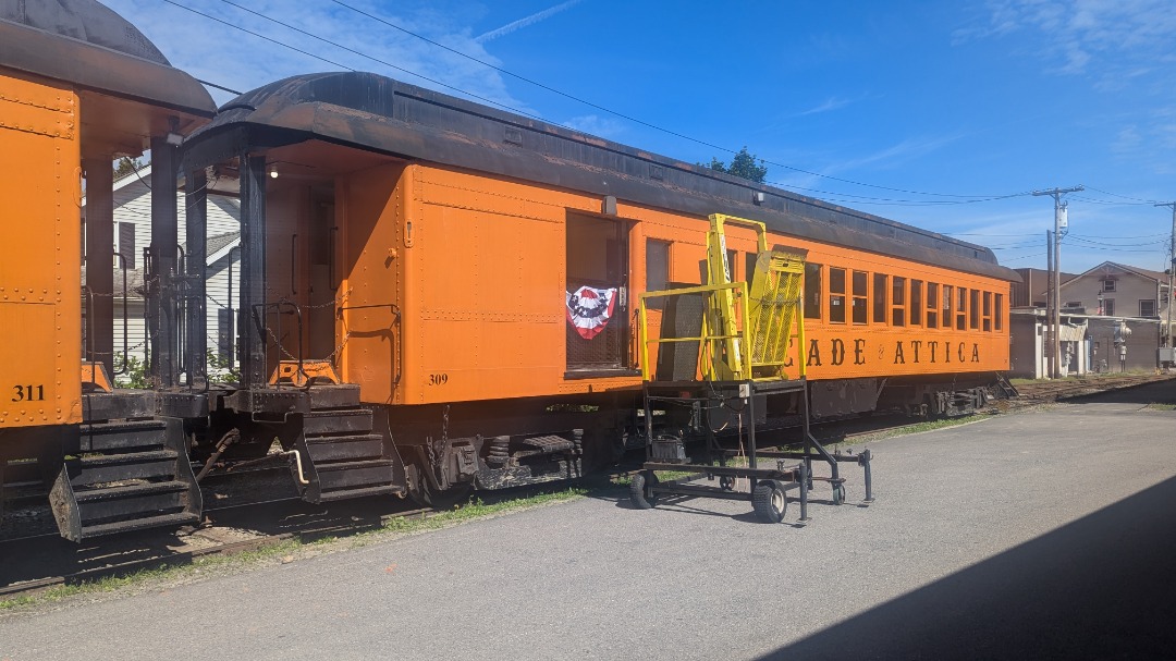 CaptnRetro on Train Siding: Built between 1914 to 1917, depending on the car, the Arcade & Attica rosters a fleet of 6 "Boonton" style coaches,
Formerly of the...